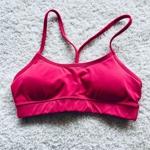 Lululemon Flow Y Bra Size 2 (pink)